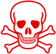 Skull and crossbones darktextred2.png